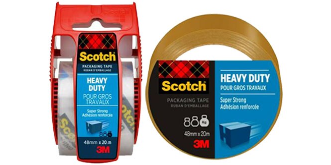 Gamma di nastri da imballaggio Scotch® Heavy Duty
