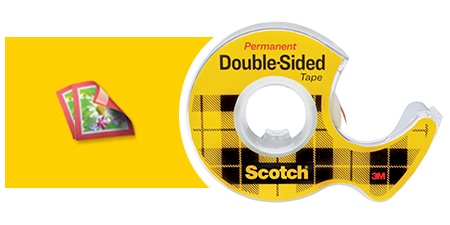 Nastro biadesivo Scotch® ed esempio di utilizzo: creazione di un lavoro artigianale
