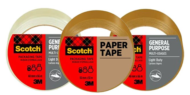 Gamma di nastri da imballo multiuso Scotch®
